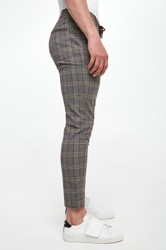 Spodnie męskie w kratkę Maxton3-W JOOP! JEANS