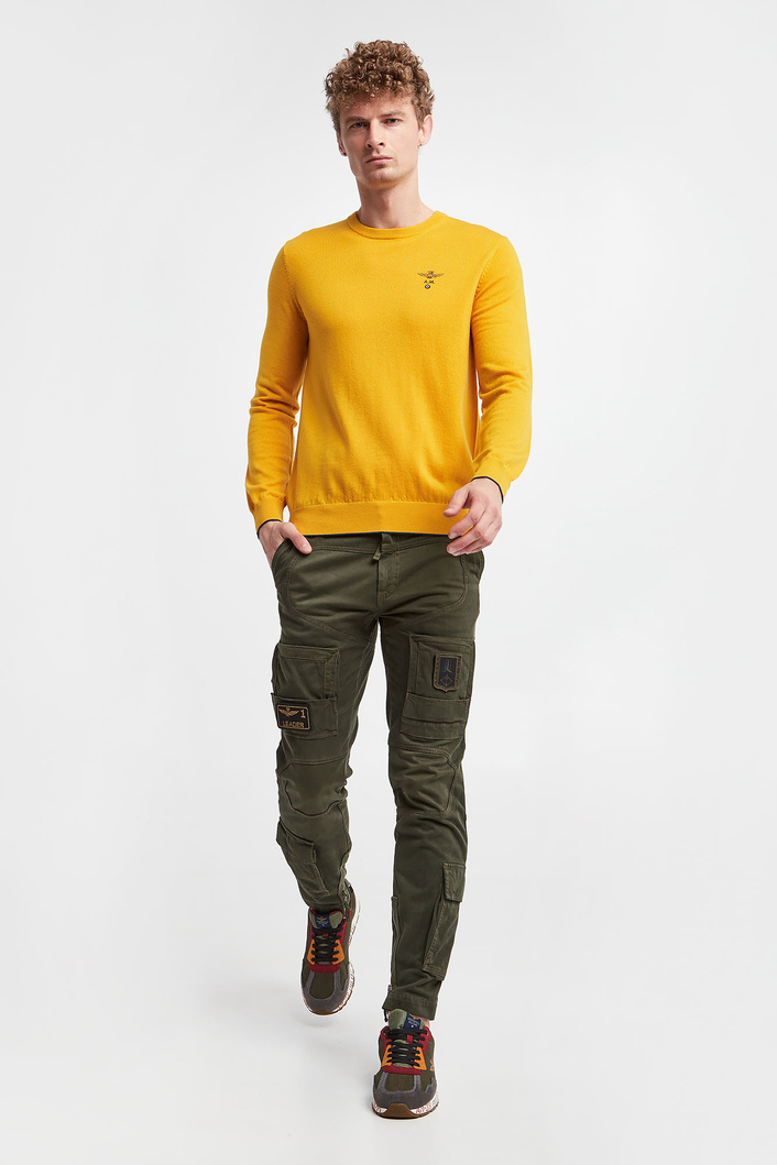 Sweter męski wełniany AERONAUTICA MILITARE