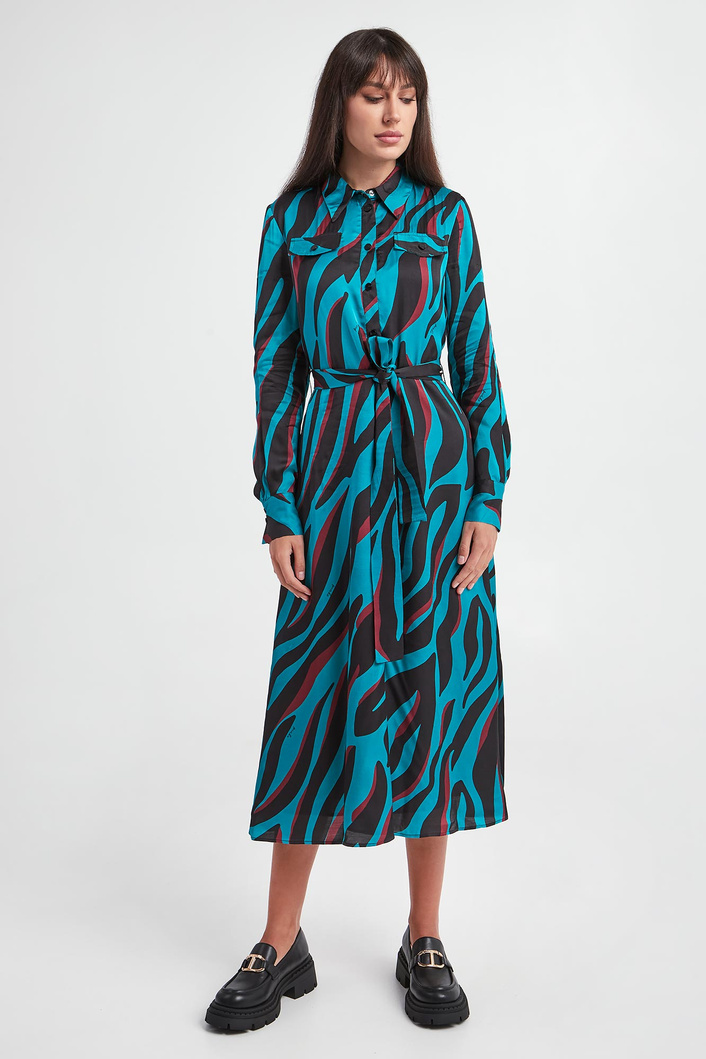 Sukienka szmizjerka Assente PINKO