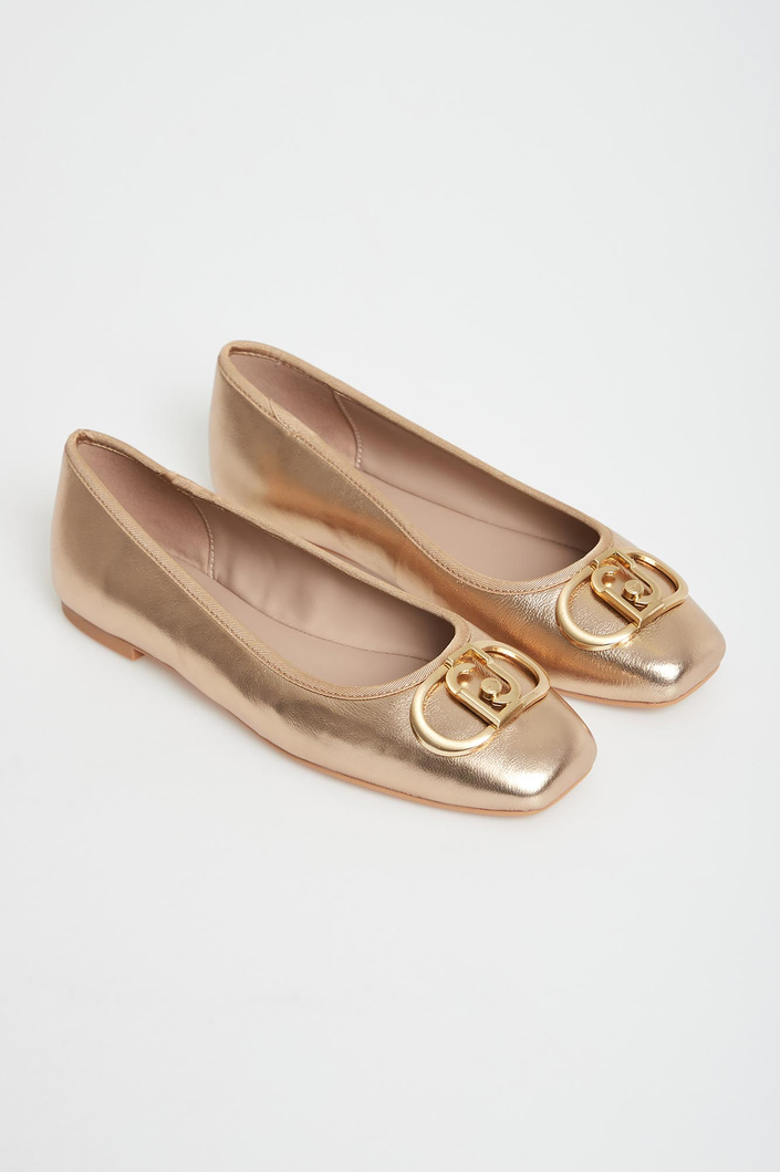 Baleriny skórzane LIU JO