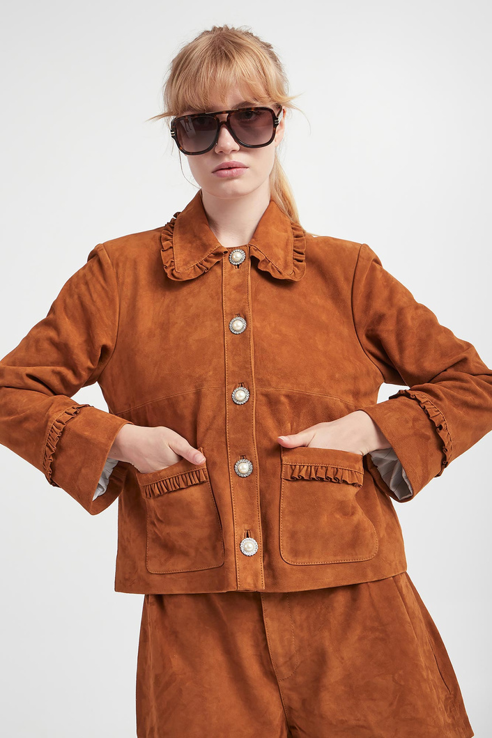 Kurtka damska zamszowa CUSTOMMADE