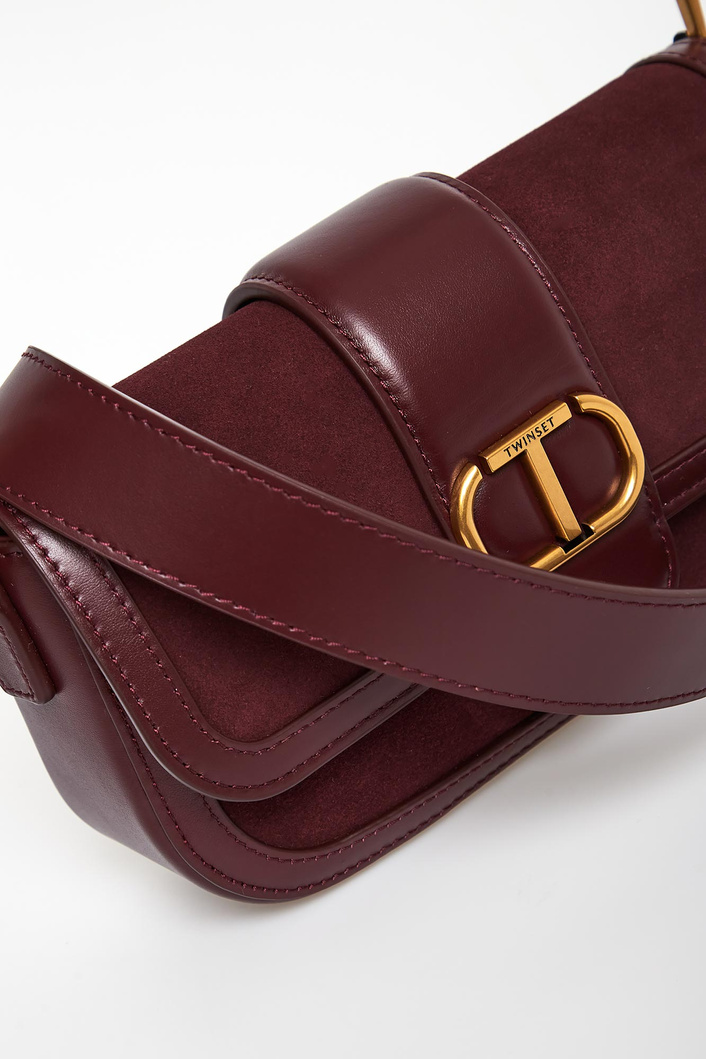 Torebka skórzana listonoszka TWINSET