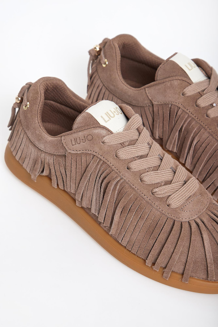 Sneakersy damskie z frędzlami Connor 04 LIU JO