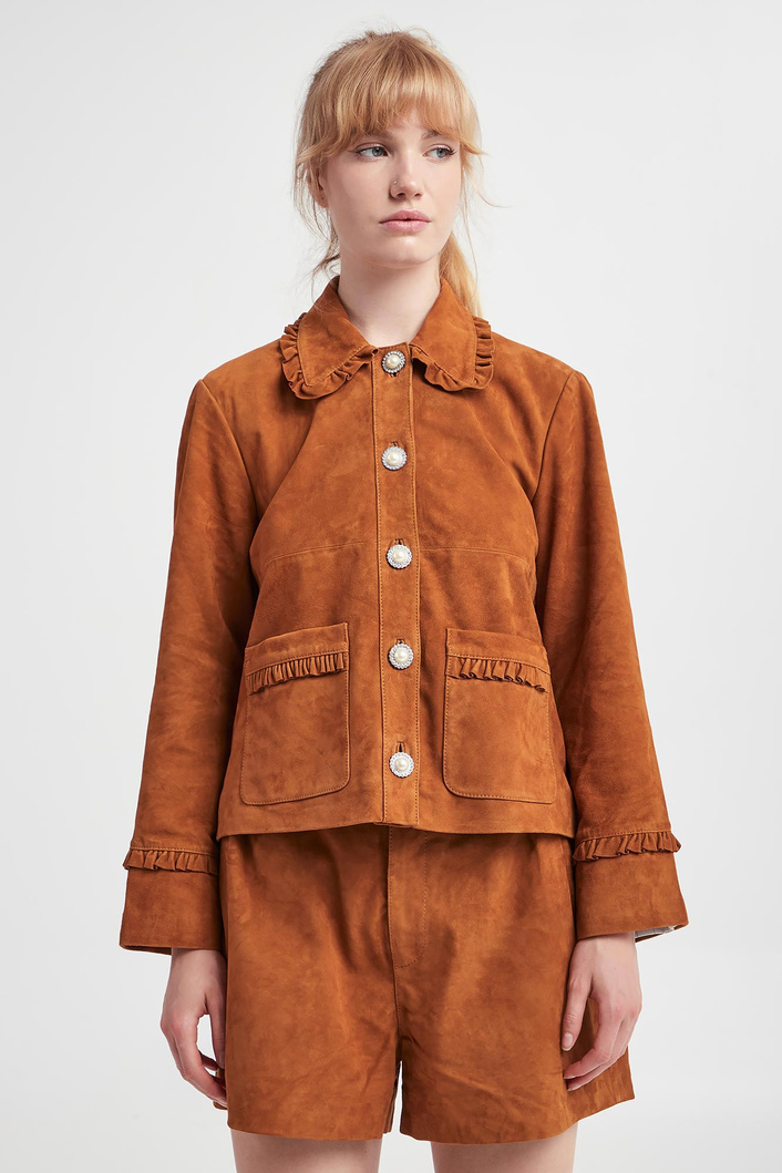 Kurtka damska zamszowa CUSTOMMADE