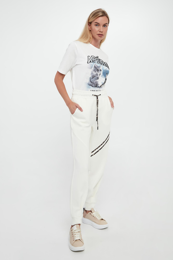 T-shirt damski z nadrukiem SPORTALM