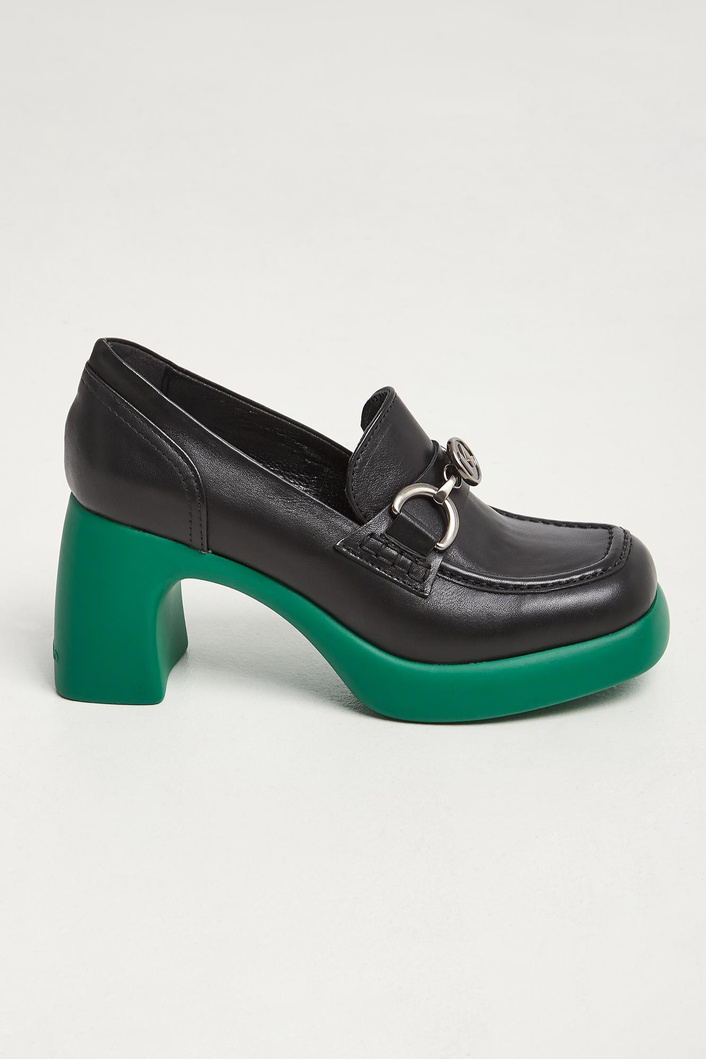 Półbuty damskie skórzane KARL LAGERFELD