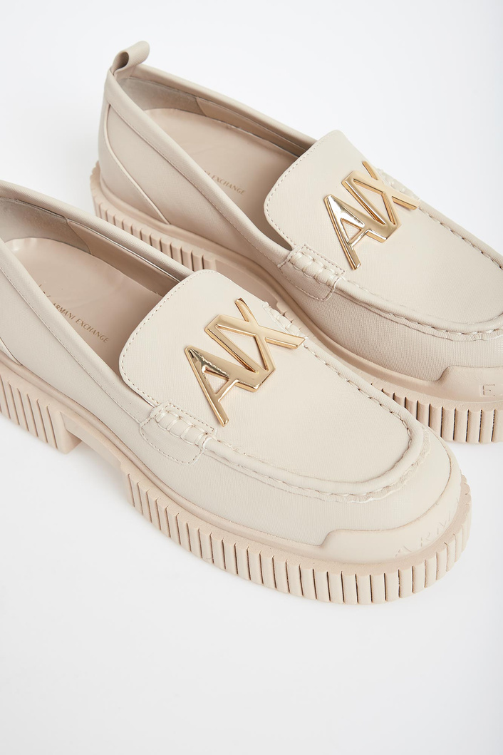 Loafersy damskie ARMANI EXCHANGE