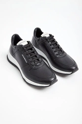 Sneakersy męskie skórzane EMPORIO ARMANI