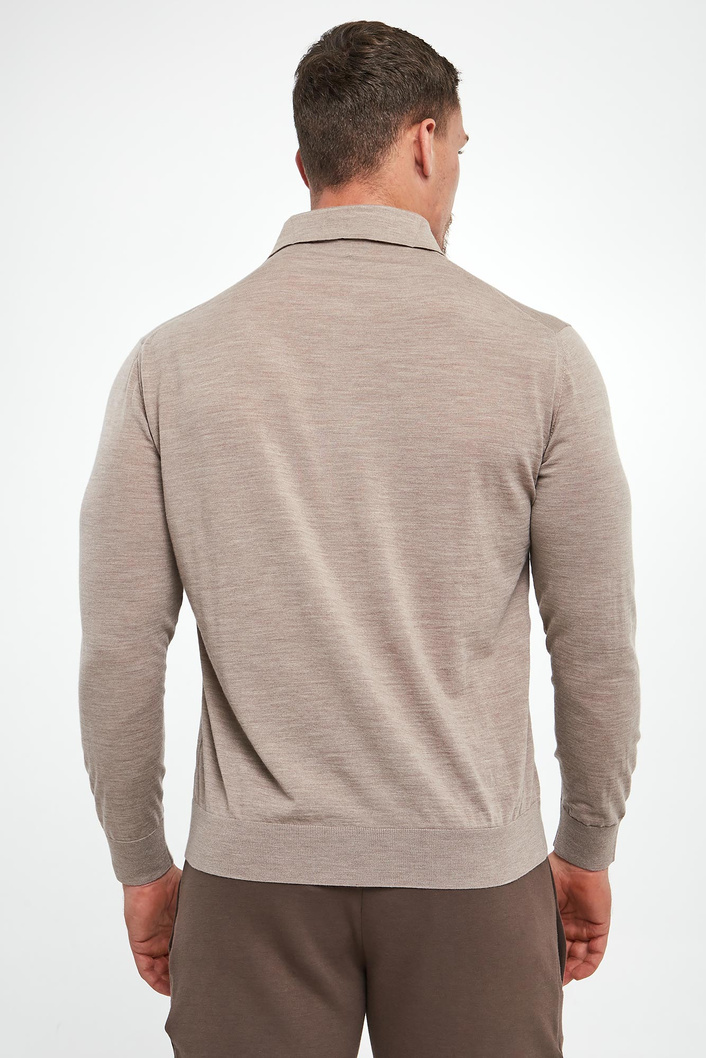 Sweter męski z wełny dziewiczej PAUL&SHARK