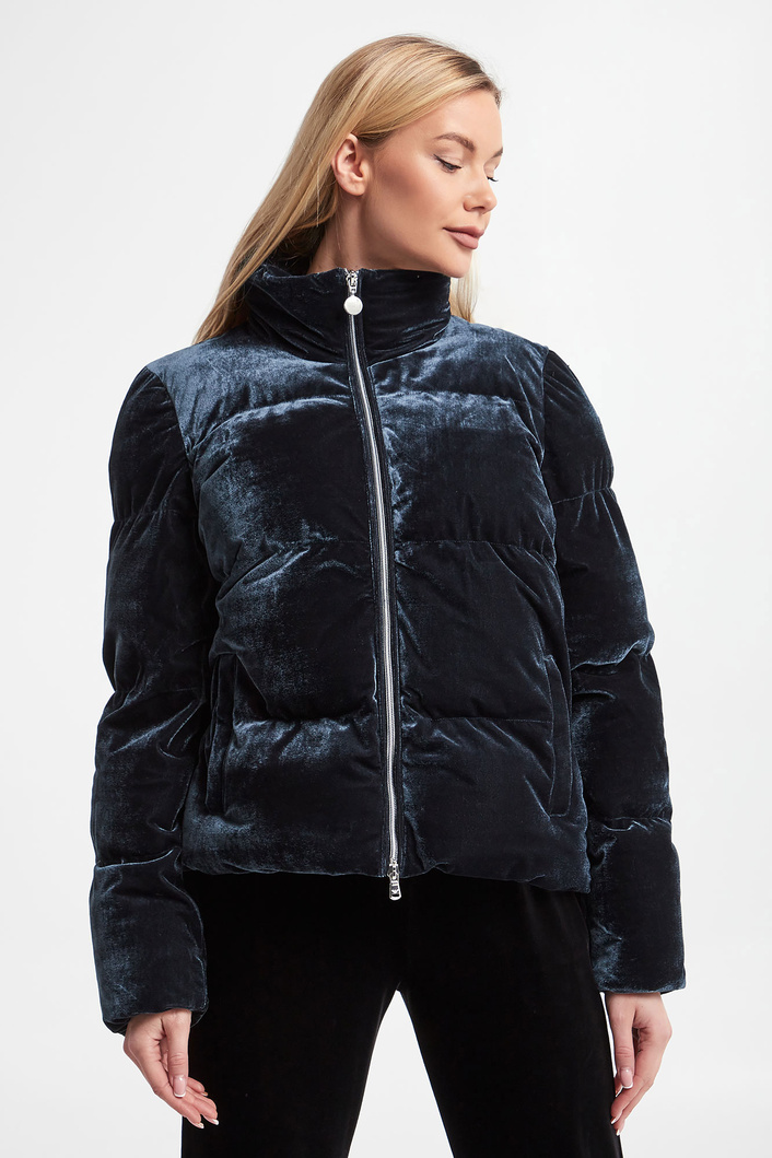 Kurtka welurowa EA7 EMPORIO ARMANI