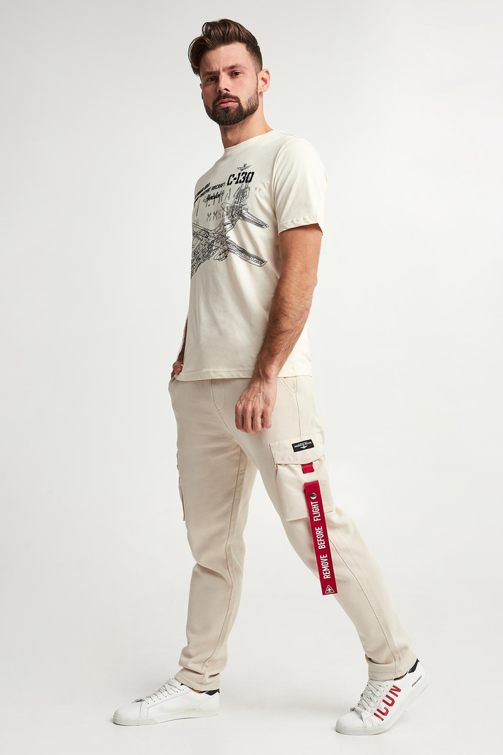 Spodnie dresowe męskie AERONAUTICA MILITARE