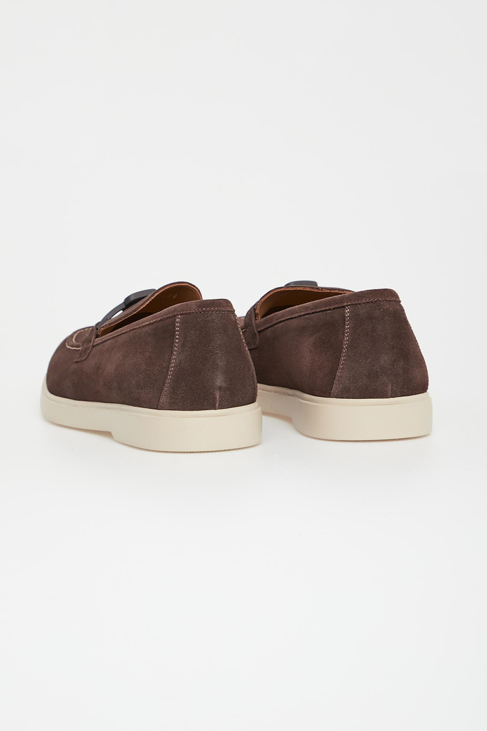 Loafersy męskie zamszowe BALDININI
