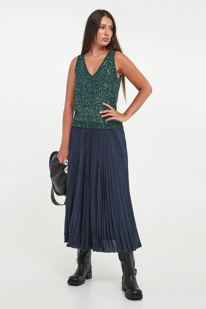 Top damski z cekinami Milord WEEKEND MAX MARA