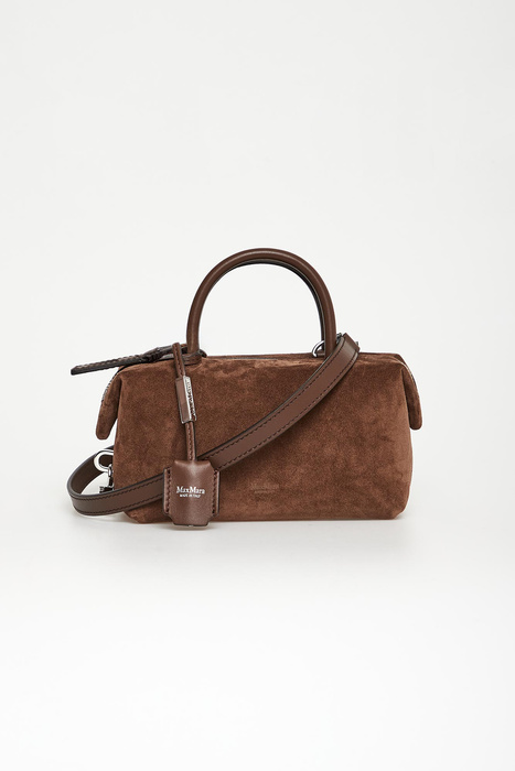 Torebka damska zamszowa Holdallssuede MAX MARA ACCESSORI