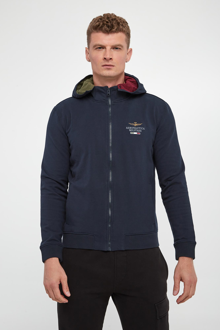 Bluza męska z kapturem AERONAUTICA MILITARE