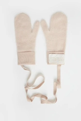 Rękawiczki damskie kaszmirowe Canard MARELLA