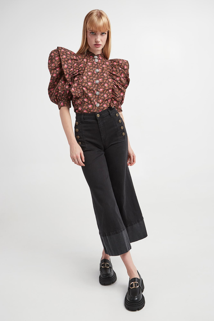 Koszula damska z falbanami CUSTOMMADE