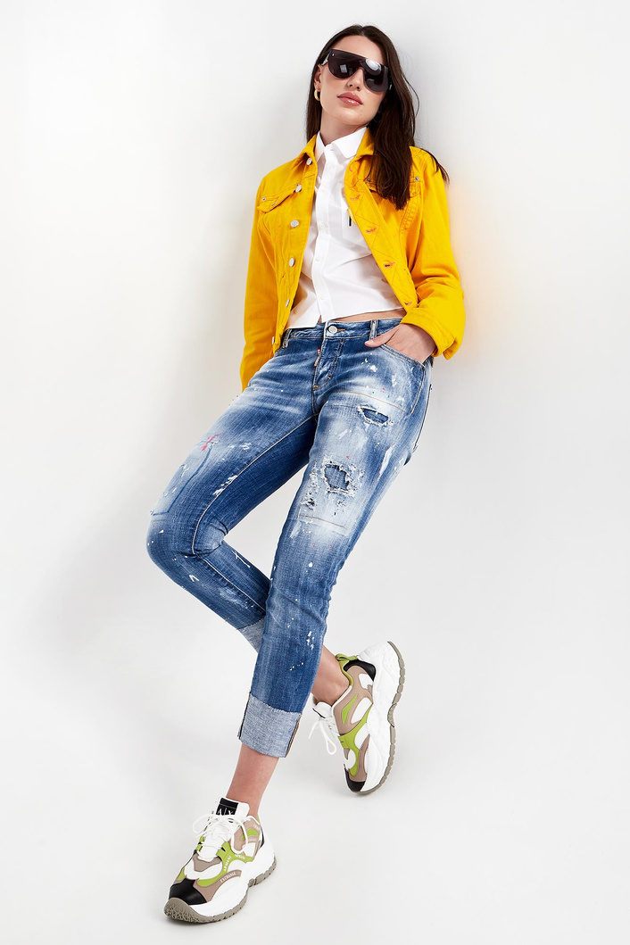 Jeansy damskie Jennifer Cropped Jean DSQUARED2
