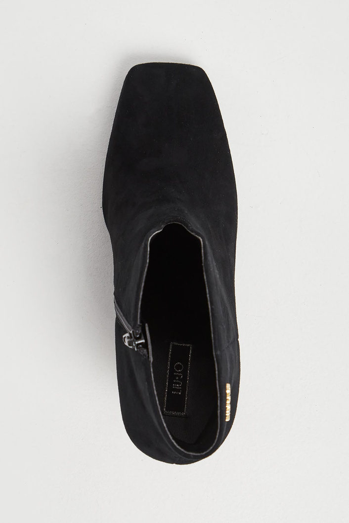 Botki damskie na obcasie zamszowe LIU JO