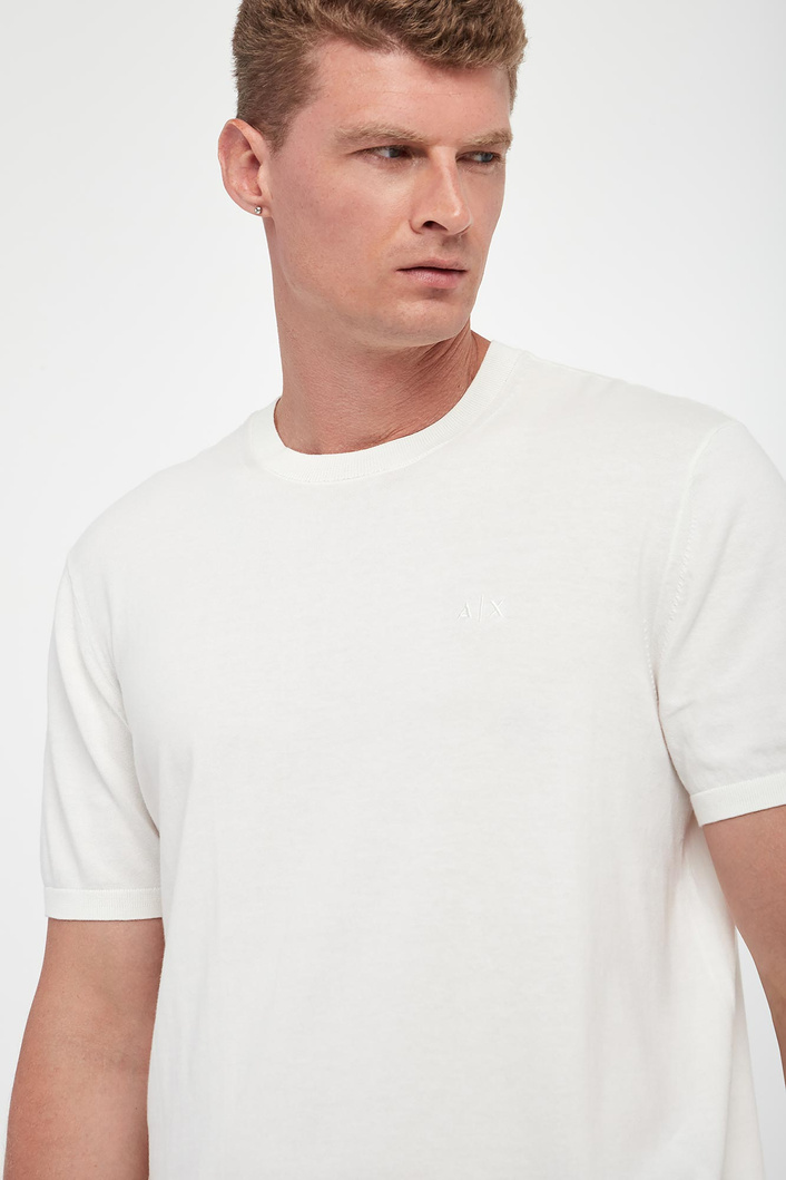 T-shirt męski dzianinowy ARMANI EXCHANGE