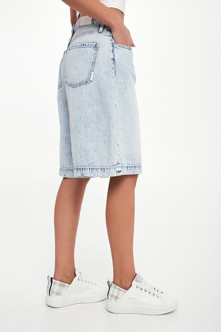 Bermudy damskie jeansowe ARMANI EXCHANGE