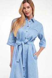 Sukienka lniana Salute MM