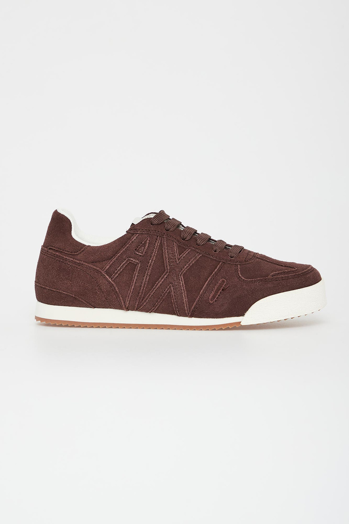 Sneakersy damskie skórzane ARMANI EXCHANGE