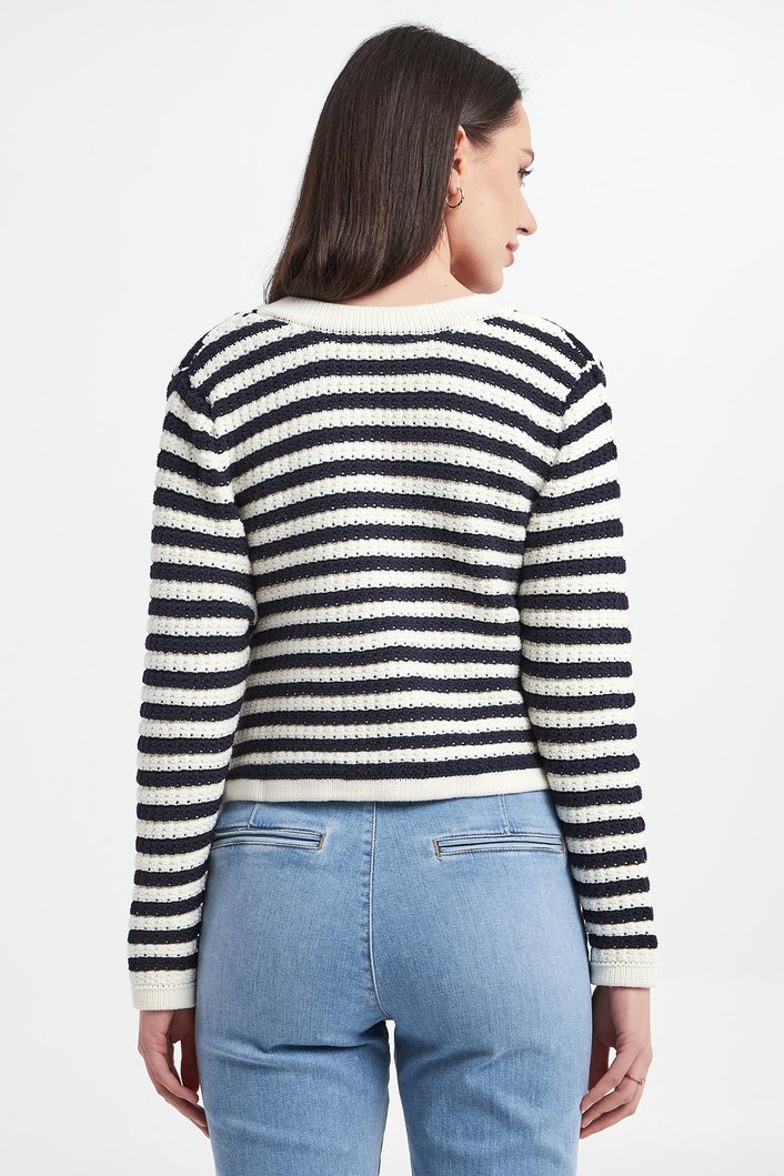 Sweter damski w paski BA&SH