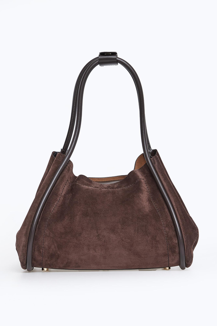 Torebka zamszowa Marinsuede MAX MARA ACCESORI