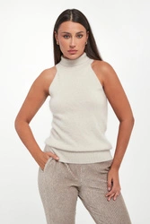 Sweter damski bez rękawów Panfilo MM