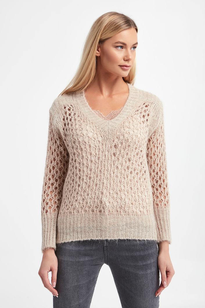 Sweter damski ażurowy BLUGIRL BLUMARINE