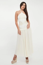 Sukienka lniana TWINSET U&B