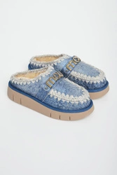 Klapki damskie skórzane mule MOU