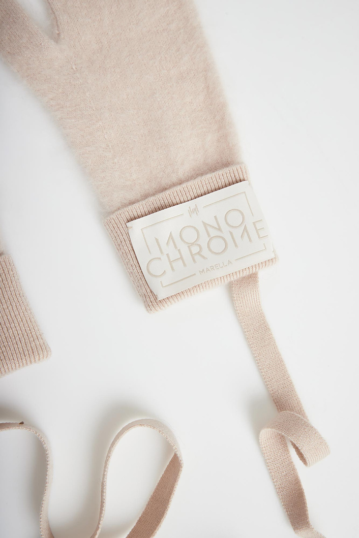 Rękawiczki damskie kaszmirowe Canard MARELLA