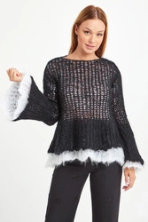 Sweter z moherem EMPORIO ARMANI