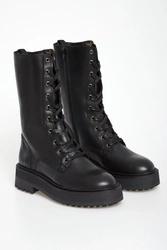 Trapery damskie skórzane AERONAUTICA MILITARE