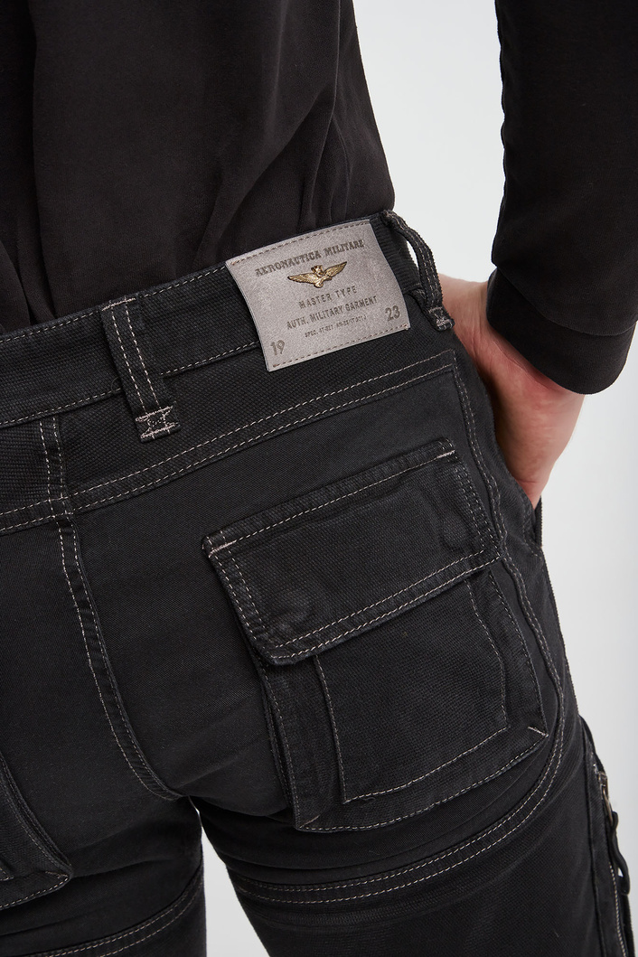 Spodnie męskie cargo AERONAUTICA MLITARE