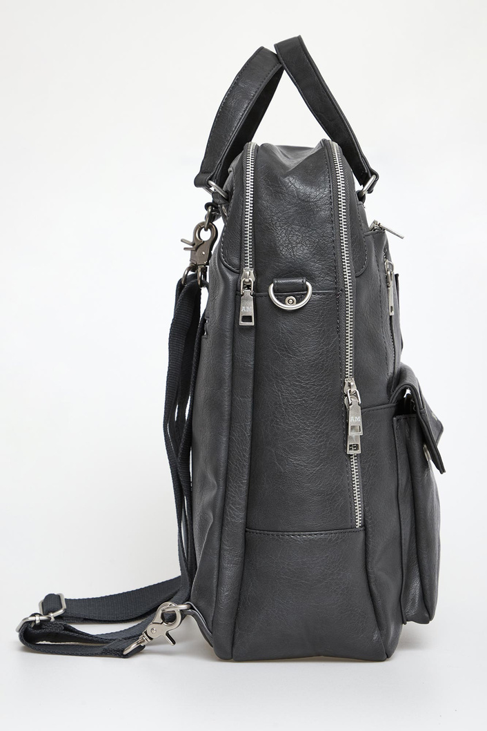 Plecak męski skórzany AERONAUTICA MILITARE