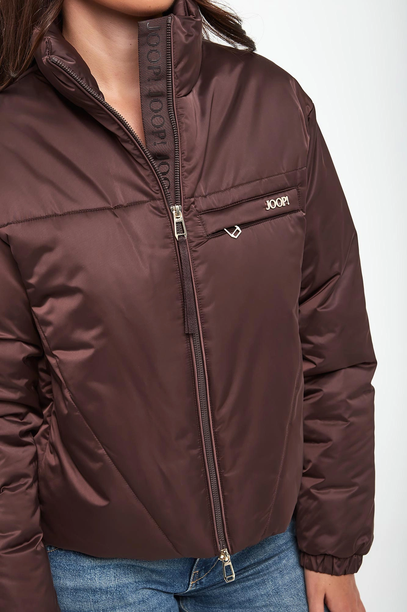 じゅんこ Kurtka damska pikowana Oksana JOOP! Regular 10020262/30048848/201