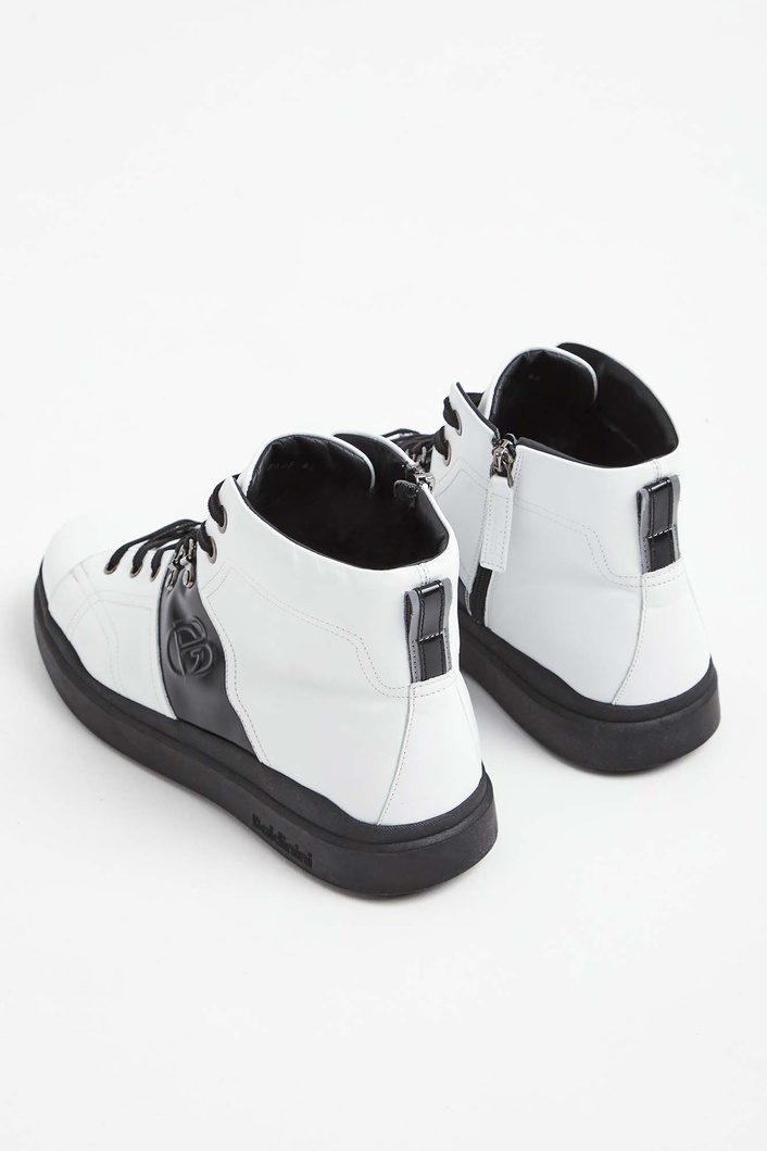 Sneakersy męskie skórzane BALDININI