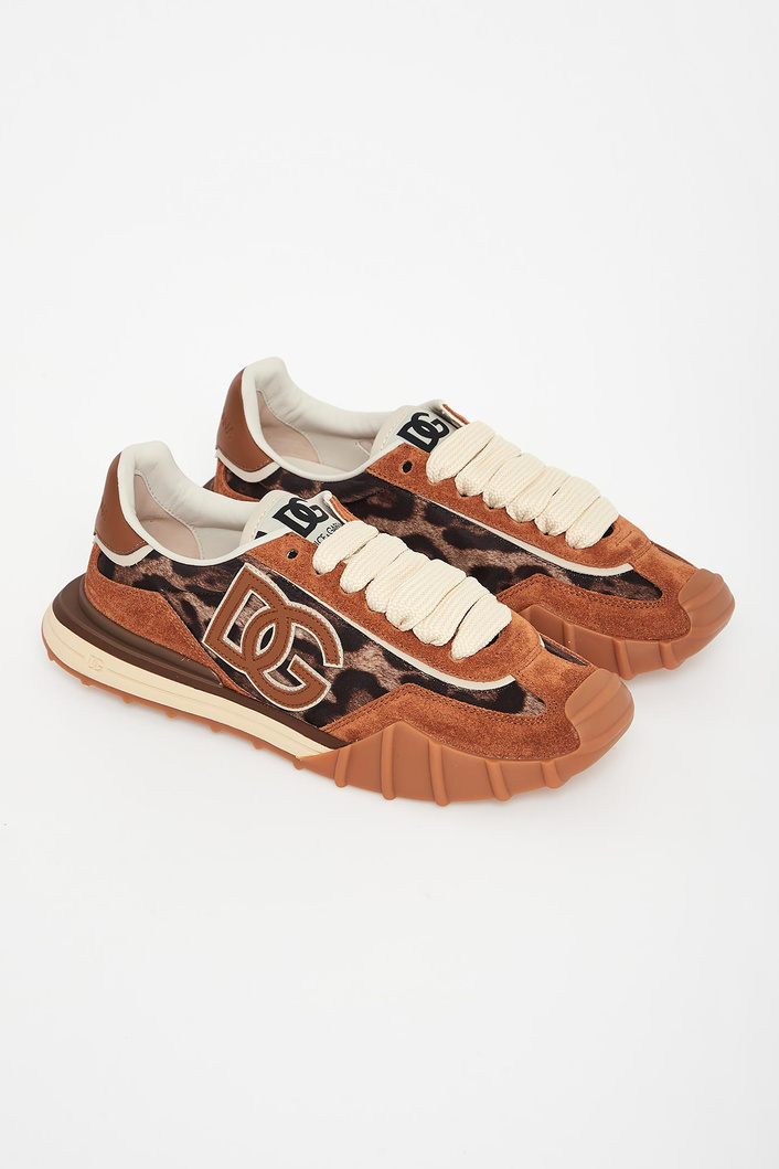 Sneakersy damskie skórzane DOLCE & GABBANA
