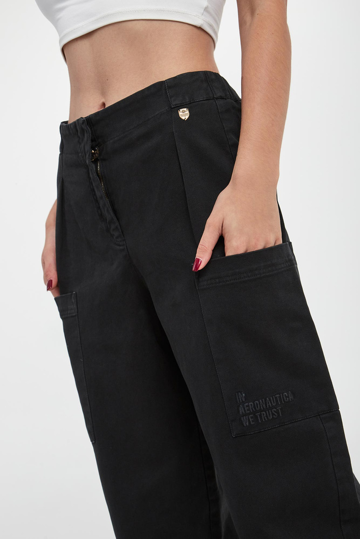 Spodnie damskie cargo AERONAUTICA MILITARE
