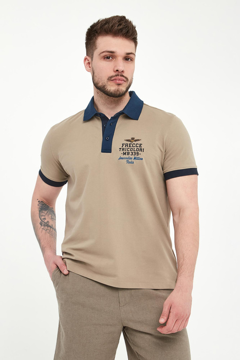  Polo męskie z haftem AERONAUTICA MILITARE
