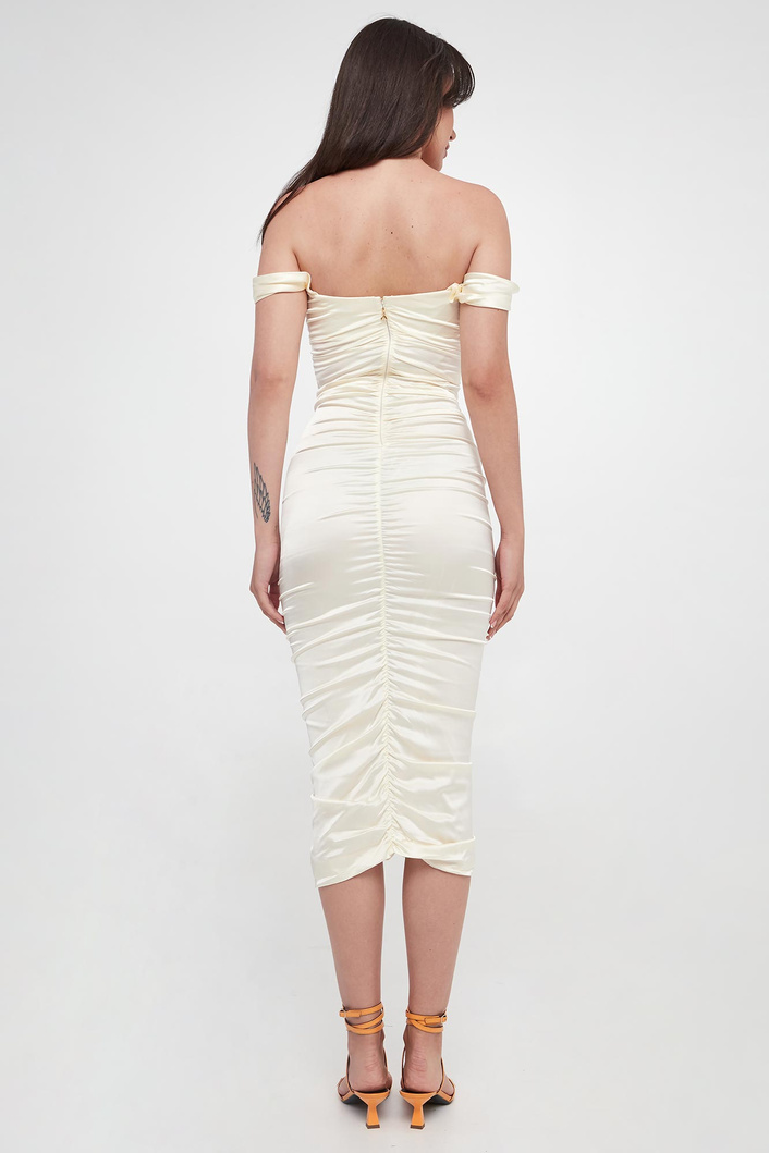 Sukienka marszczona PATRIZIA PEPE