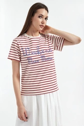 T-shirt damski w paski Olga WEEKEND MAX MARA