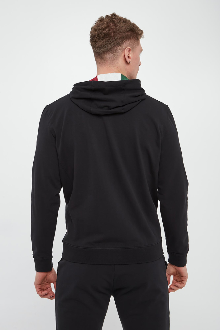 Bluza męska z odpinanym kapturem AERONAUTICA MILITARE