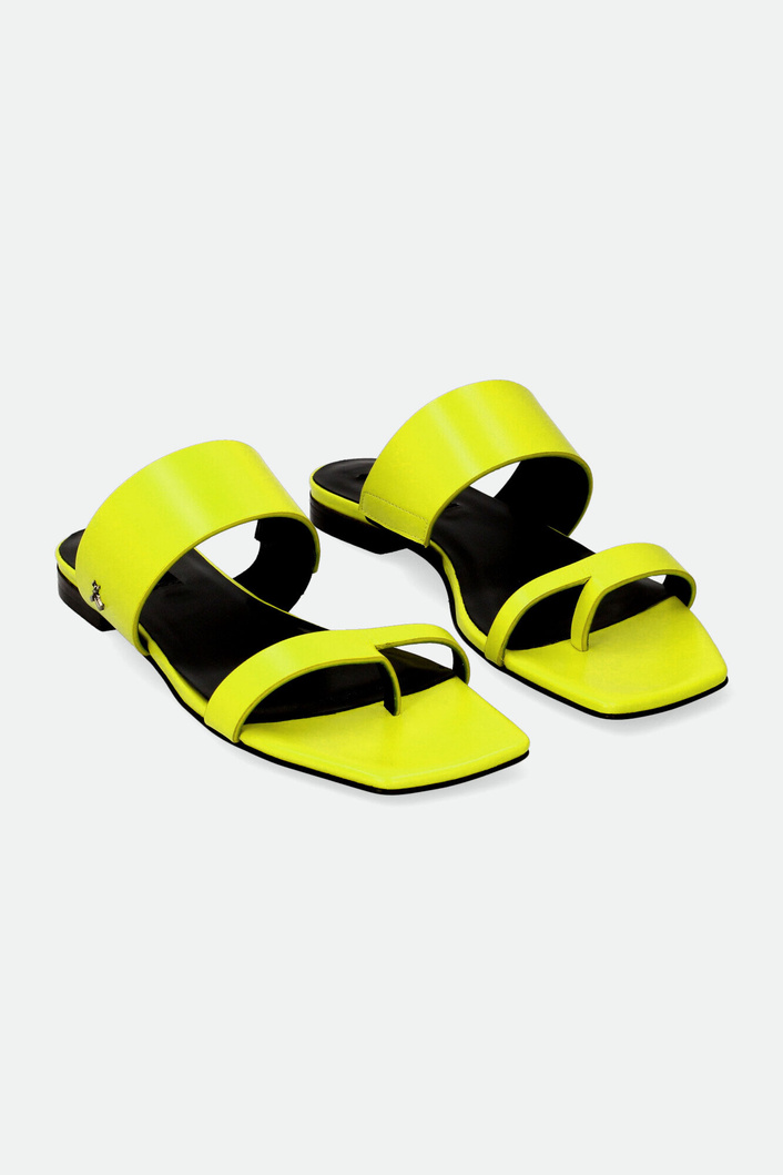 Japonki skórzane PATRIZIA PEPE