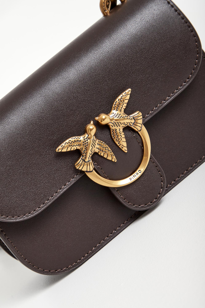 Torebka damska Love Bell Mini Vitello Seta PINKO