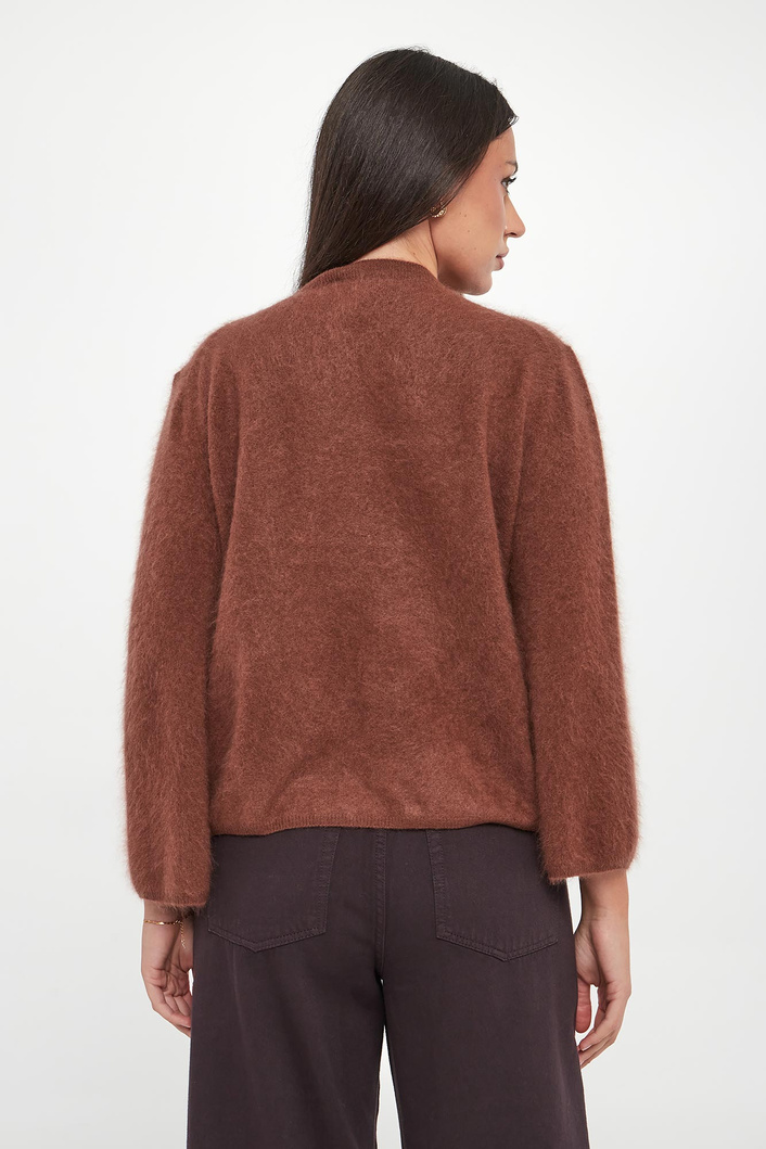 Sweter damski z kaszmirem Vezzoso MARELLA MONOCHROME