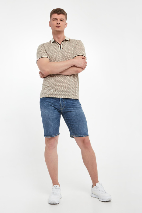 Bermudy męskie jeansowe LIU JO